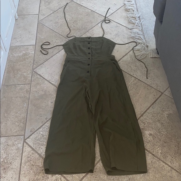 Green Jumpsuit - Picture 1 of 3